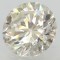 DIAMANT NATURAL ALB-Certificat Autenticitate-0,40ct.-4,75mm-O-P-VVS1-pret f.bun