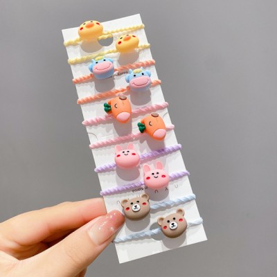 Set de 10 elastice pentru par - Figurine diverse model 2 foto