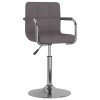 Scaun de sufragerie, gri taupe, material textil