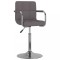 Scaun de sufragerie, gri taupe, material textil