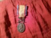 Medalie Barbatie si Credinta Carol I , bronz ,cu spade si panglica , cl. III