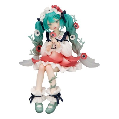 Hatsune Miku Noodle Stopper PVC Statue Hatsune Miku Flower Fairy Anemone 14 cm foto