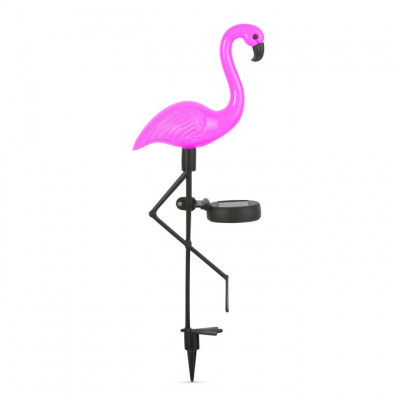 Lampa LED flamingo, detasabil, plastic, 52 x 19 x 6 cm foto