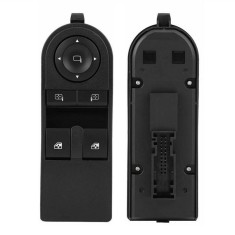 Butoane reglare oglinzi, 2 comutatoare macara geam Opel Astra H 10.2003-04.2007/04.2007-12.2012, Zafira 05.2005-01.2008/01.2008-12.2011; fata, stanga