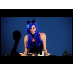 Peruca Profesionala Khloe Albastru Neon