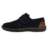 Pantofi bărbați, din piele naturală, marca Rieker, B2450-14-42-22, bleumarin