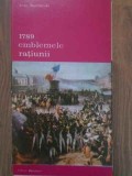 1789 Emblemele Rațiunii - Jean Starobinski, Meridiane 1990, Biblioteca de Arta, Carte Arta, Album, Romana