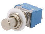 Comutator acţionat prin apăsare Poz 2 DPDT 1A/250VAC (ON)-ON