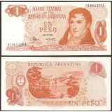 !!! ARGENTINA - 1 PESO (1970 - 1973) - P 287 a 5 - UNC / SERIA E