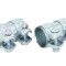 Set 2 buc conector teava esapament 50.5 x 95 mm