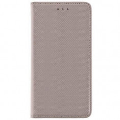 Husa Flip Samsung Galaxy S5,Galaxy S5 Neo iberry Smart Book - Auriu foto