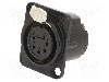 Conector, Neutrik, NC5FD-LX-BAG