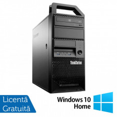 Workstation Lenovo ThinkStation E31 Tower, Intel Core i5-3330 3.00GHz-3.20GHz, 32GB DDR3, 480GB SSD + 2TB HDD, nVidia Quadro K2200/4GB + Windows 10 Ho foto