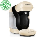 Espressor Bosch Tassimo Style TAS117E, 1400 W, 0.7l, Sistem decalcifiere, Crem
