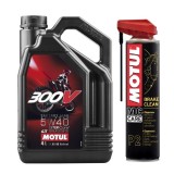 Ulei Motor Motul 300V Offroad 5W40, 4L, Sintetic, Enduro, Motocross