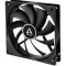 Ventilator ARCTIC AC F12 PWM PST negru 120 mm 4 Pin 1350RPM