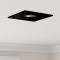 vidaXL Spotlights 6 pcs Negru 9 x 9 x cm Aluminiu