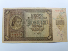 Croatia 100 Kuna 1941 foto