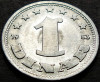 Moneda 1 DINAR - RSF YUGOSLAVIA, anul 1953 *cod 102 = UNC, Europa, Aluminiu