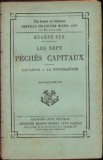 HST C4119N Les sept p&eacute;ch&eacute;s capitaux L&rsquo;avarice La gourmandise par Eugen Sue 1887