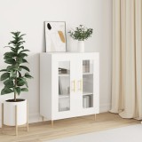 vidaXL Dulap, alb, 69,5x34x90 cm, lemn compozit