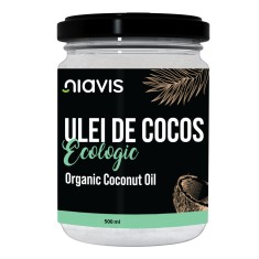 Ulei de cocos extravirgin ecologic, 500ml, Niavis