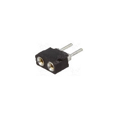 Conector 2 pini, seria {{Serie conector}}, pas pini 2.54mm, CONNFLY - DS1002-01-2*1V13-JK