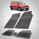 Cumpara ieftin Covorase Skoda Yeti I Compatibile 2009-2017 | Black