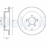 DELPHI BG4161C Disc frana