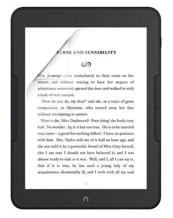 Folie Duragon, pentru Barnes &amp;amp; Noble Nook GlowLight 4 Plus, Kit inclus, Silicon Premium