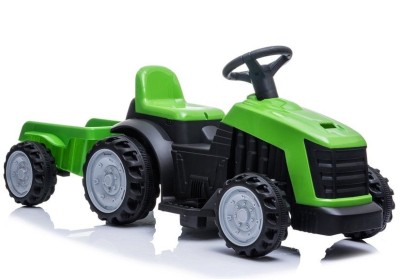Tractoras electric cu remorca TR1908T, verde, Lean 4185 foto