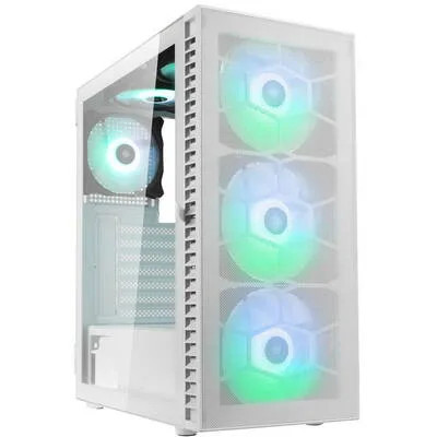 Carcasa PC Kolink Observatory HF Mesh ARGB White foto