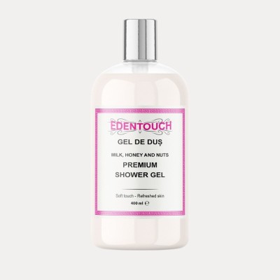 Eden Touch Gel de duș 400 ml &amp;ndash; Milk, Honey &amp;amp; Nuts foto
