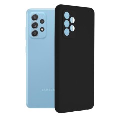 Husa protectie compatibila cu samsung galaxy a52 / a52 5g / a52s silicon negru ultraslim