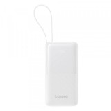 Baterie Externa Baseus Bipow 2, 10000mAh, 20W, 1 x USB-A - 2 x USB-C, Alba P10077101213-00
