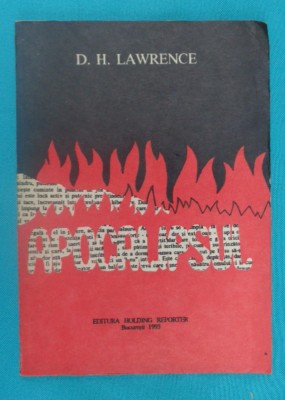 D. H. Lawrence &amp;ndash; Apocalipsul foto