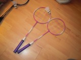 SET de 2 Rachete de badminton POWER si 1 fluturas, NOI