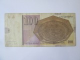 Macedonia 100 Denari 2018 seria:27 27 07! bancnota din imagini