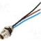 Conector M8, 3 pini, clasa etanseitate IP67, MOLEX - 120031-0004