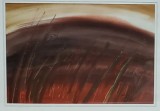 Eugen Gasca - Damb, Tempera/Hartie, Semnat &#039;80, 26x37cm - Album Arta cu Certificat Autenticitate