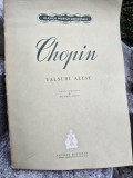 Partitura, Valsuri alese - Chopin