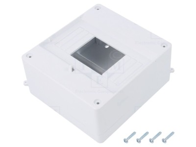 Carcasă modulară albă IP20 6 module foto