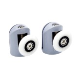 Set 2 Role Cabina Dus Durasan Plastic/Inox 2.5x4x2cm Multicolor - Role Cabina Dus Universal