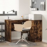 Birou de Colț Stejar Afumat 102x88x75 cm Lemn Ingineresc