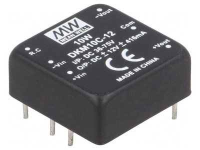 Convertor DC/DC 10W 36-75V la 12V/-12V foto