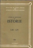 Cumpara ieftin Studii si articole de istorie LIII-LIV