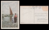 1927 CP ilustrata adresata familiei avocatului Constantin Costa-Foru