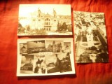 3 Ilustrate CLUJ : Vederi 1961 , Teatrul 1963 , Catedrala 1969