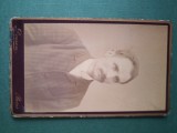 Fotografie galerie atelier Doissen -Paris , anul 1890 ,dimensiuni 11cm x 6 cm,