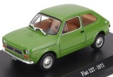 Macheta Fiat 127 1971 verde - Hachette 1/43